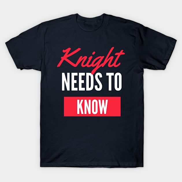 The Game Managers Knight T-Shirt by TheGameManagersPodcast